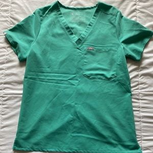 FIGS surgical green Catarina top